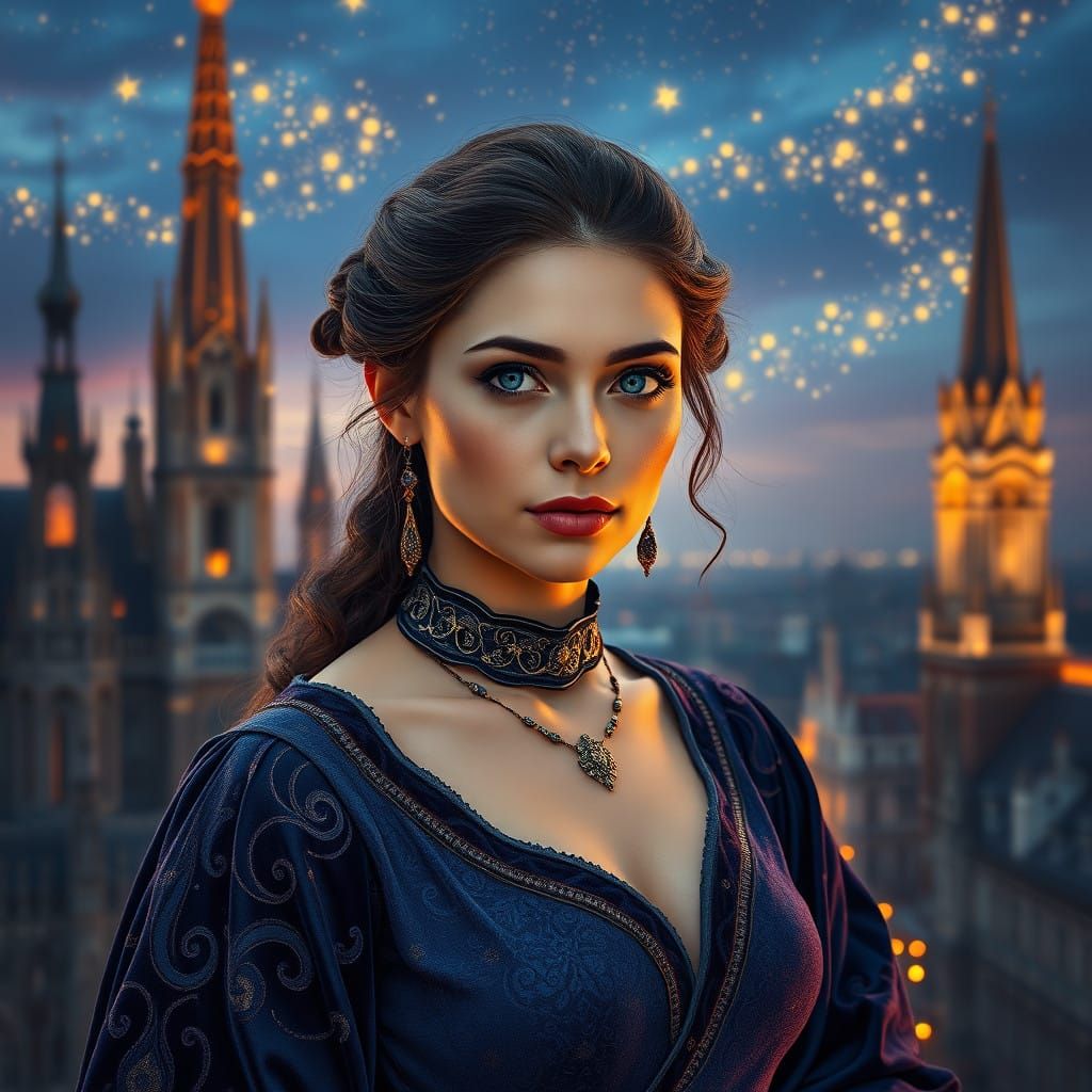 Belgian Star Maiden in Dreamy Brussels