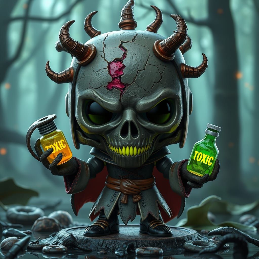 Corrupted Healer Funko Pop in 3D Anime Style