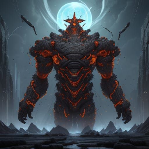 Monolithar X: Redstone Juggernaut of Crushing Power