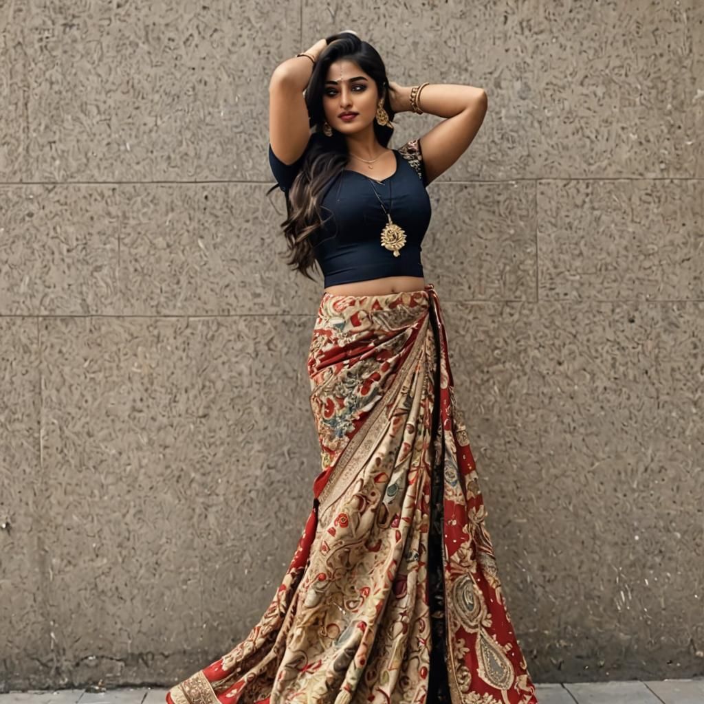 Beautiful Curvy Woman Portrait