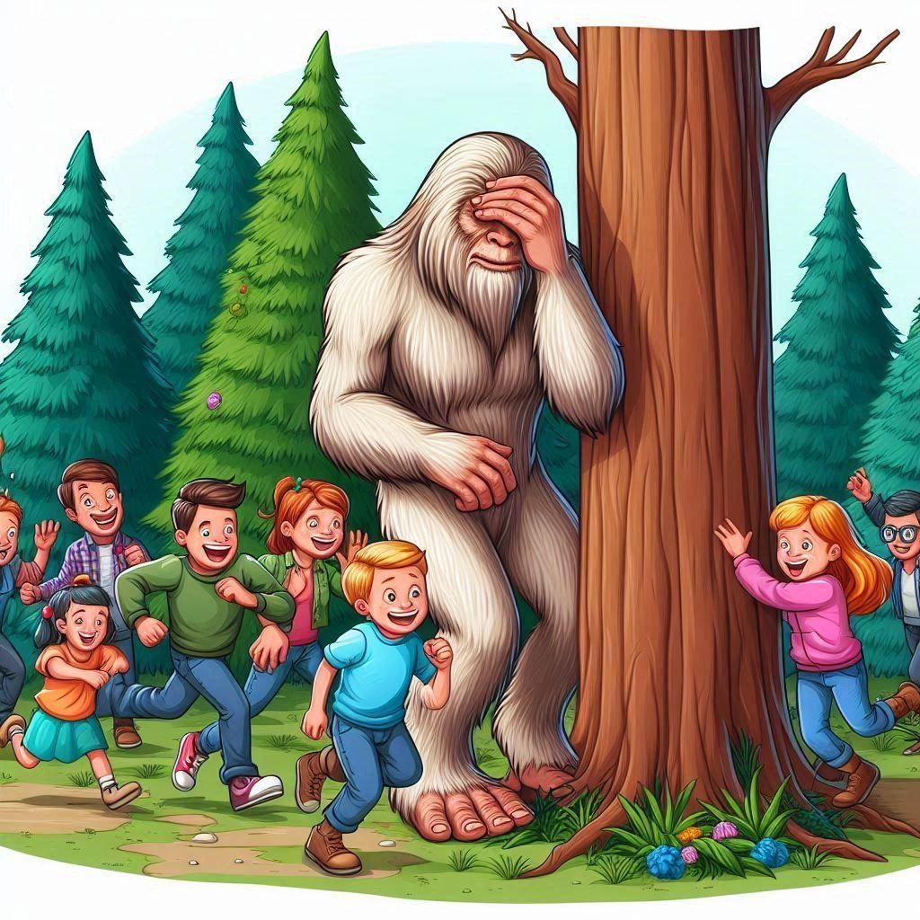 Bigfoot: Hide and Seek Champion in the Woods