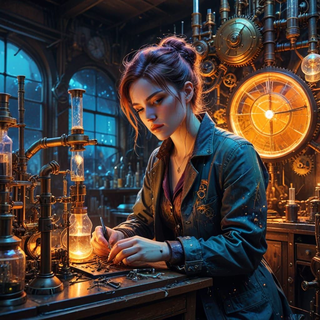 Mad Scientists Unleash Innovation in Immersive Digital Scene...