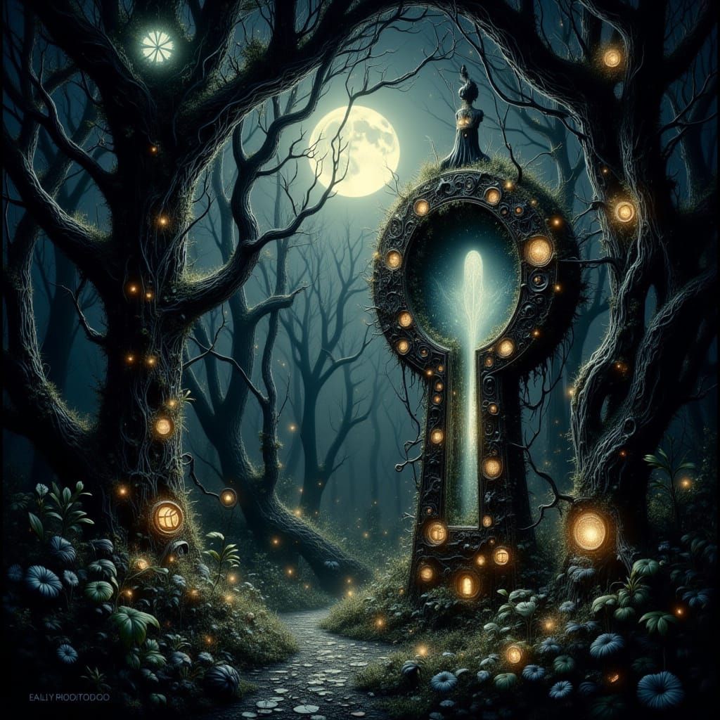 Mystical Forest Inspired by Grimm Fairy Tales