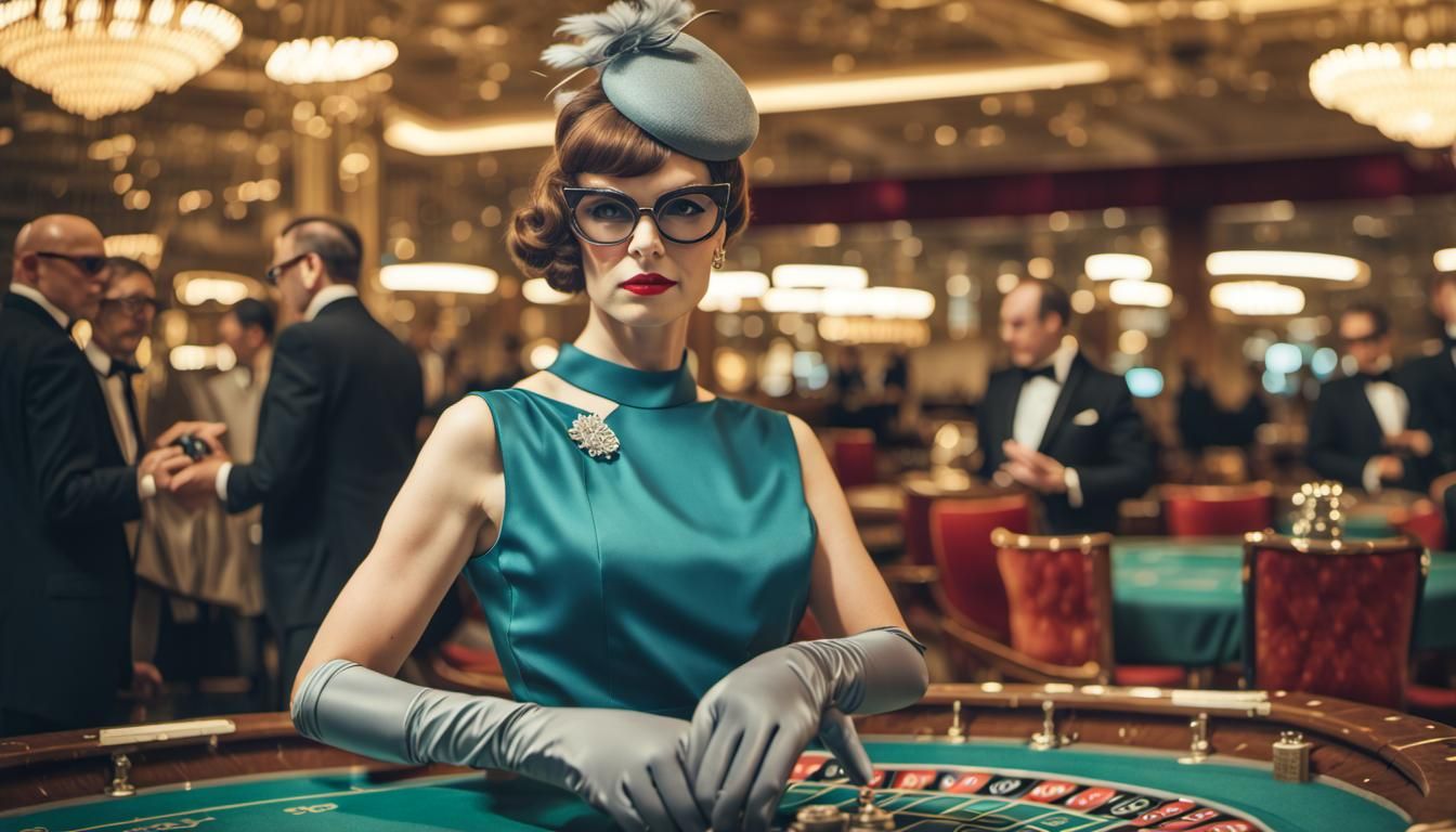 1960s Femme Fatale at Casino Wien