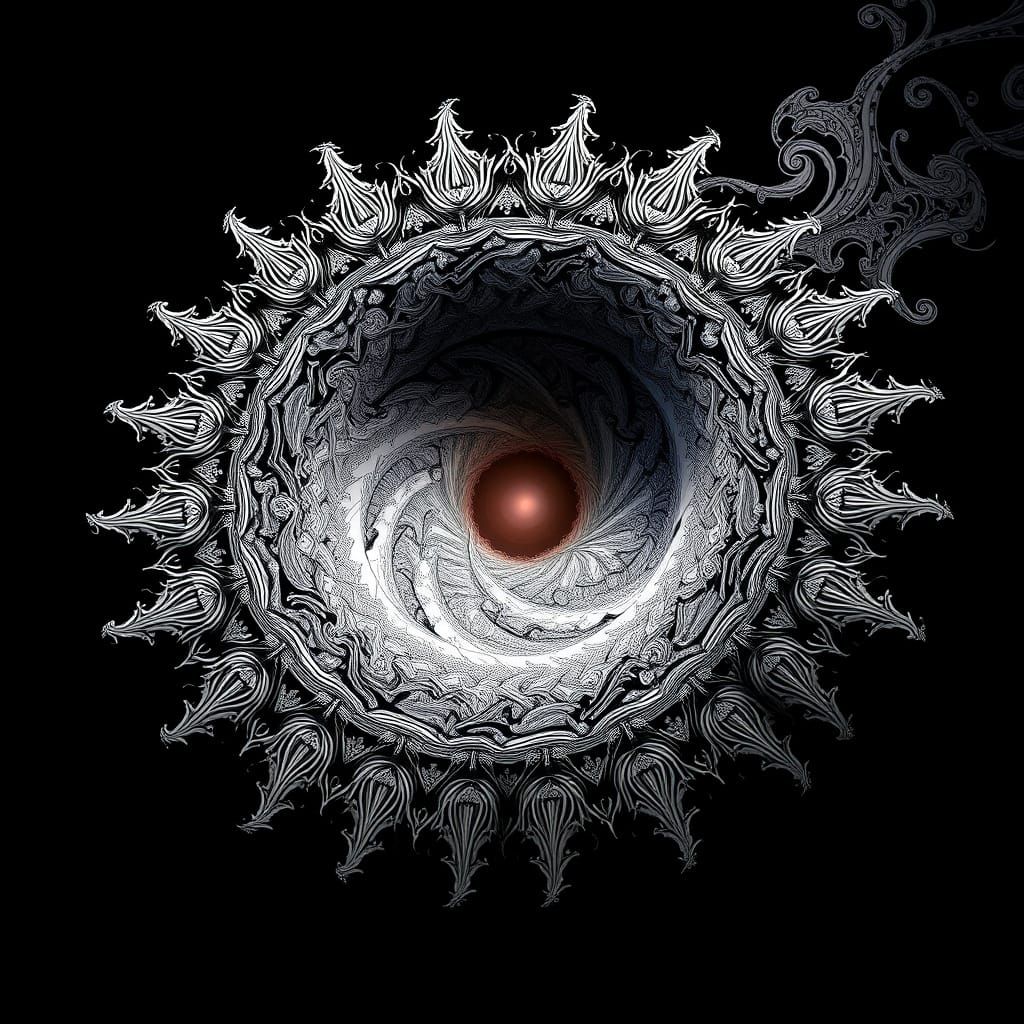 Cosmic Fractal Reckoning in 4K