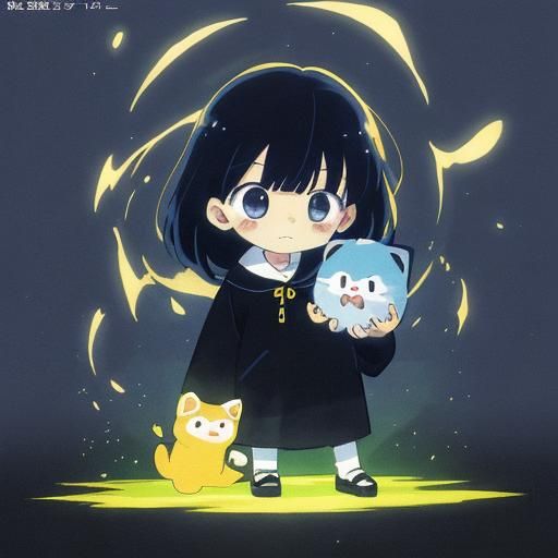 Cute Manga Scan in Anime Style