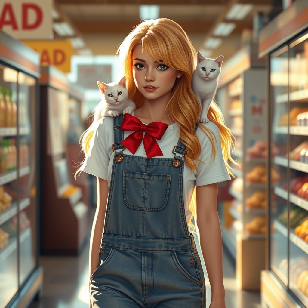 Sailor Venus in Casual Grocery Store Outfit