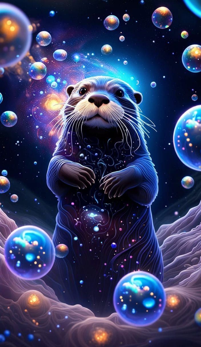 Glimmering Astral Otter