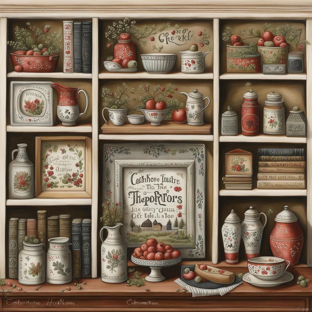 Abstract Portrait with Bold Brushstrokes