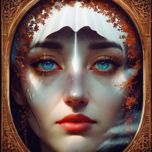 Moody Cinematic Close-Up of a Lone Figure