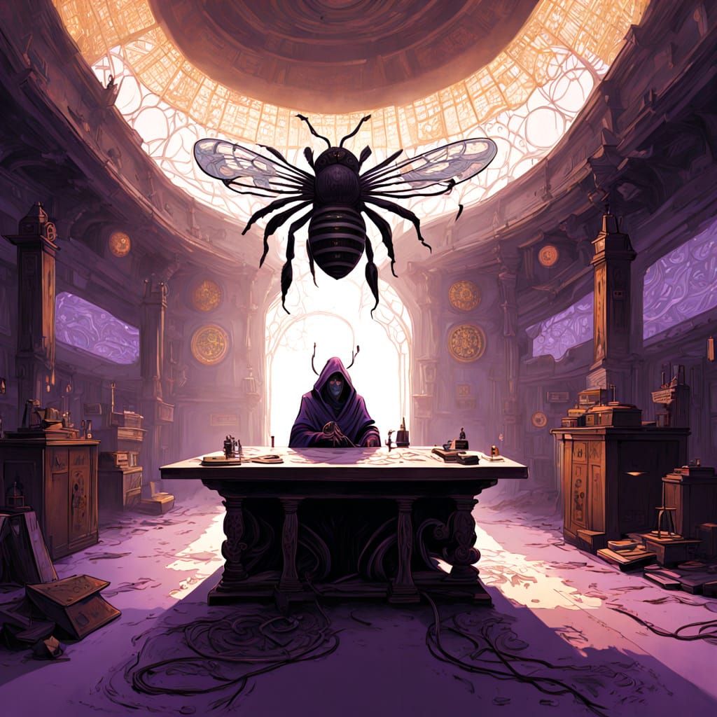 Mystical Bee Dance Unveils Secrets of the Universe in Illumi...