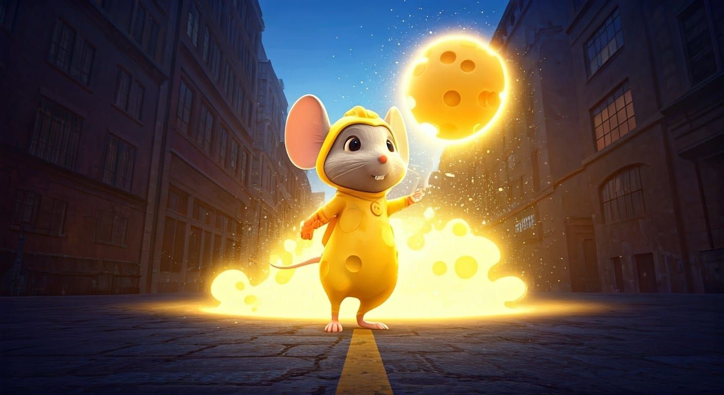 Magical Mouse Unleashes Cheese Power