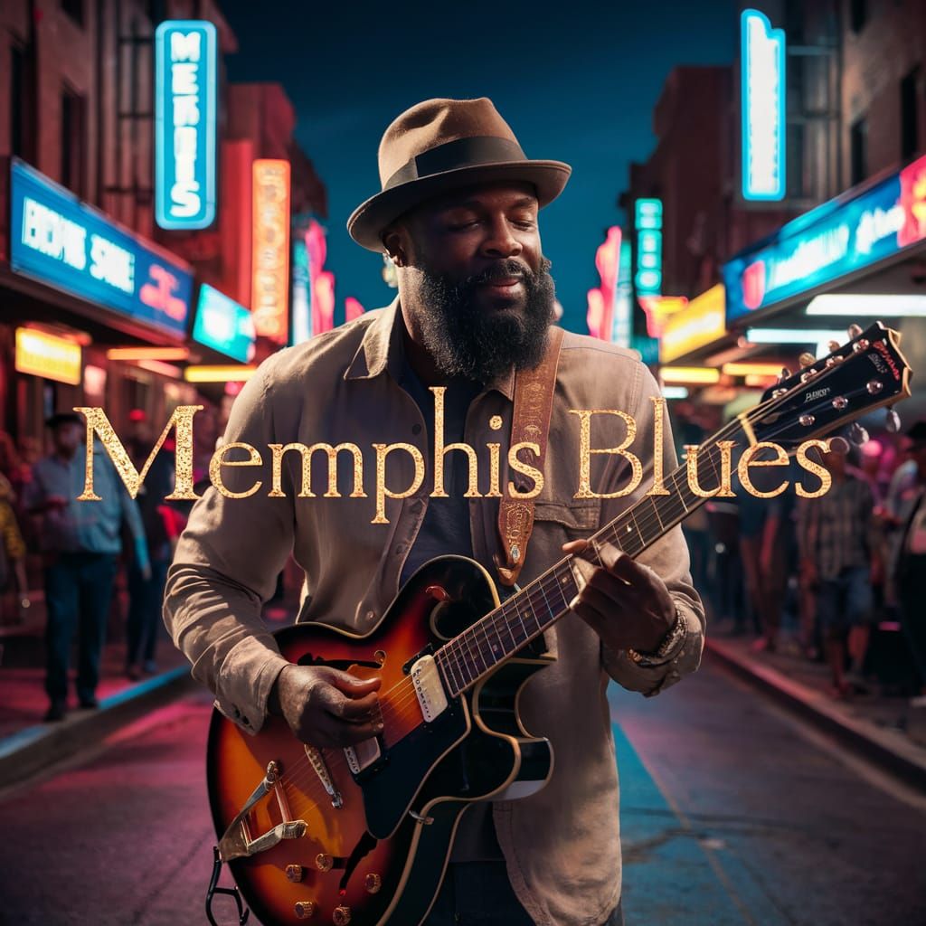 Beale Street Musician's Soulful Memphis Blues