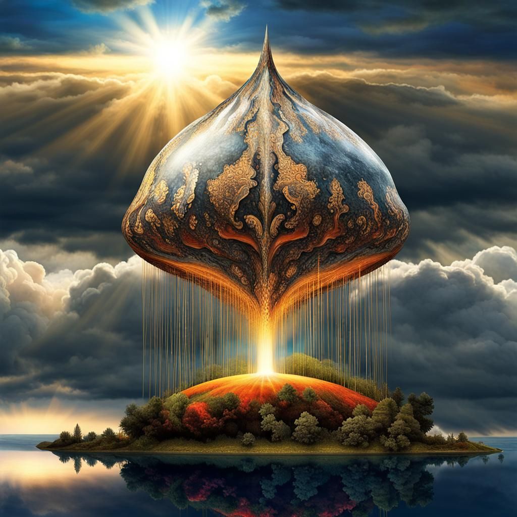 Fractal Reality: A Surrealist Vision