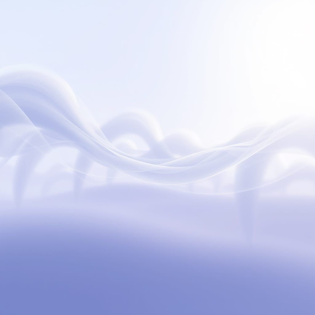 Ethereal Vapor Drifts Across Minimalist Landscape