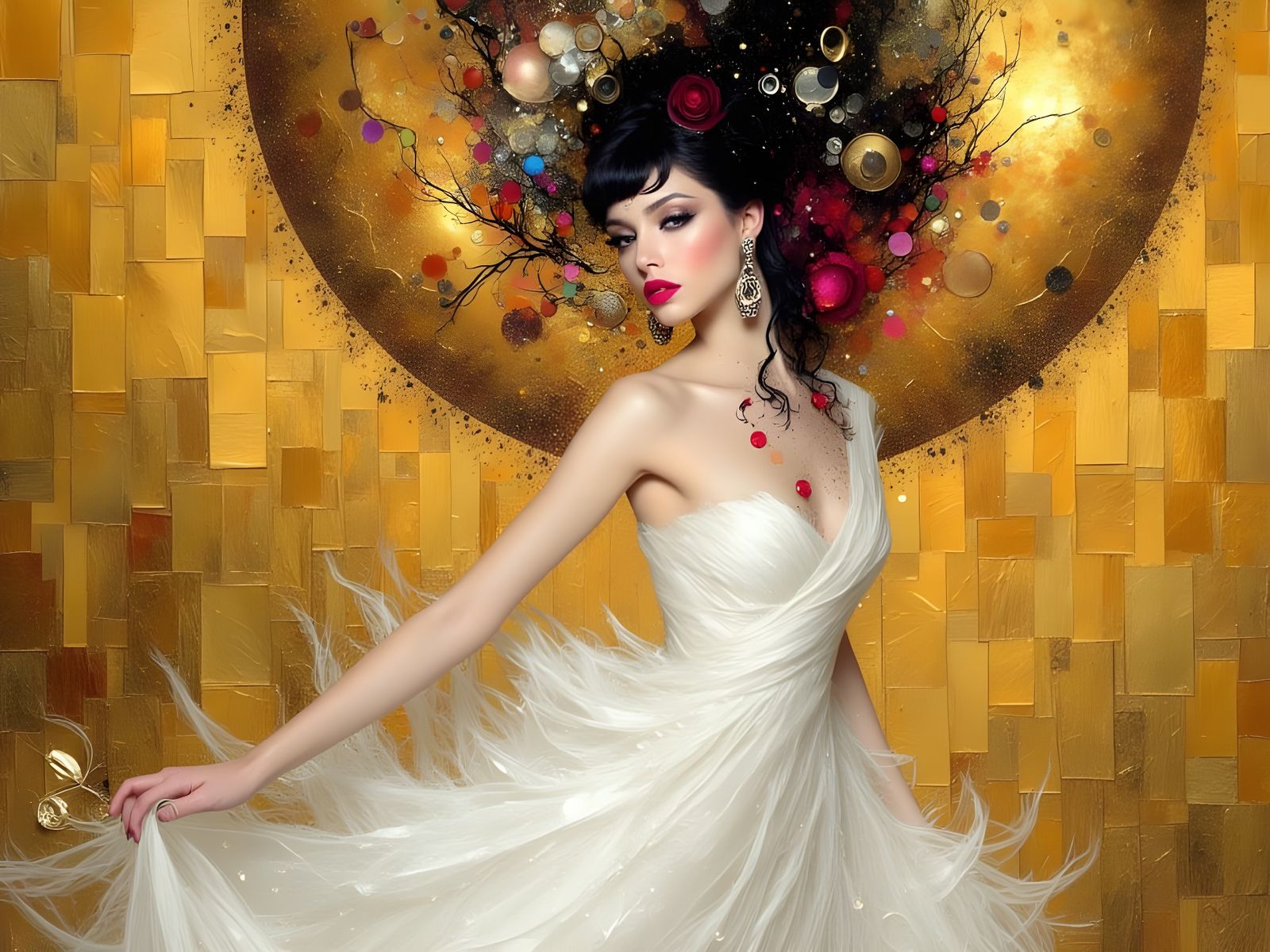 Dancing in a White Dress