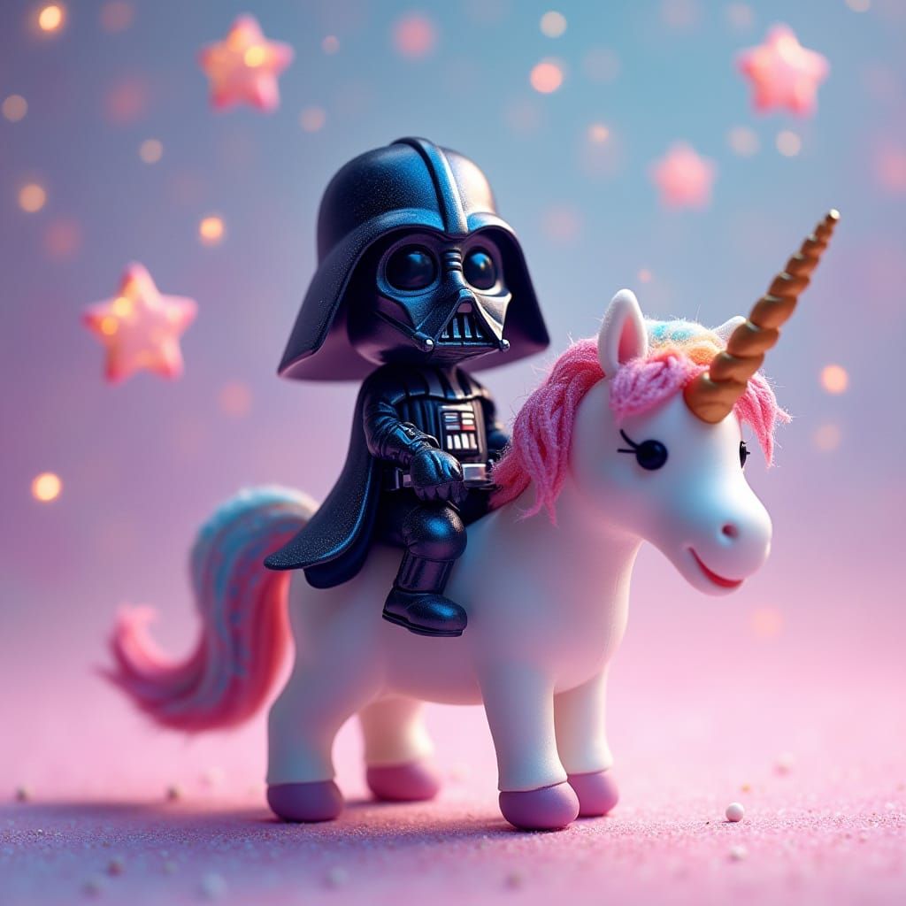 tiny darth rider