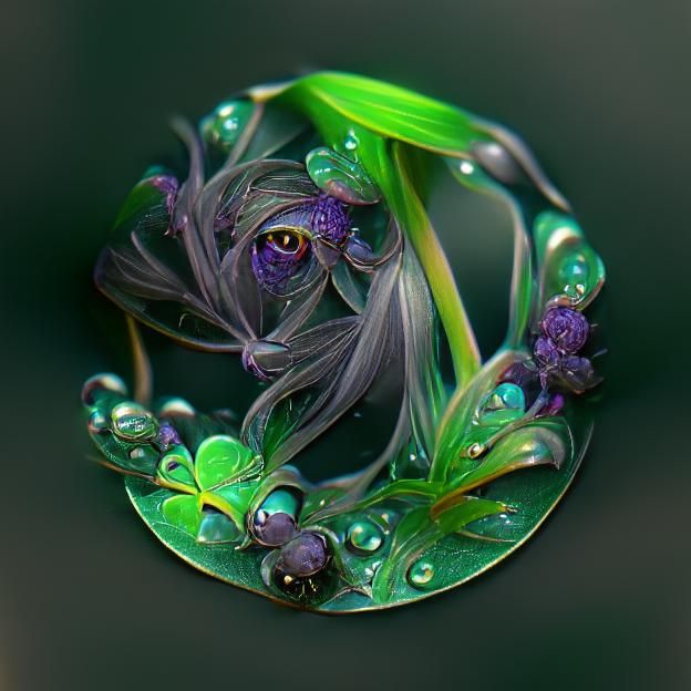 Glass Iris B35