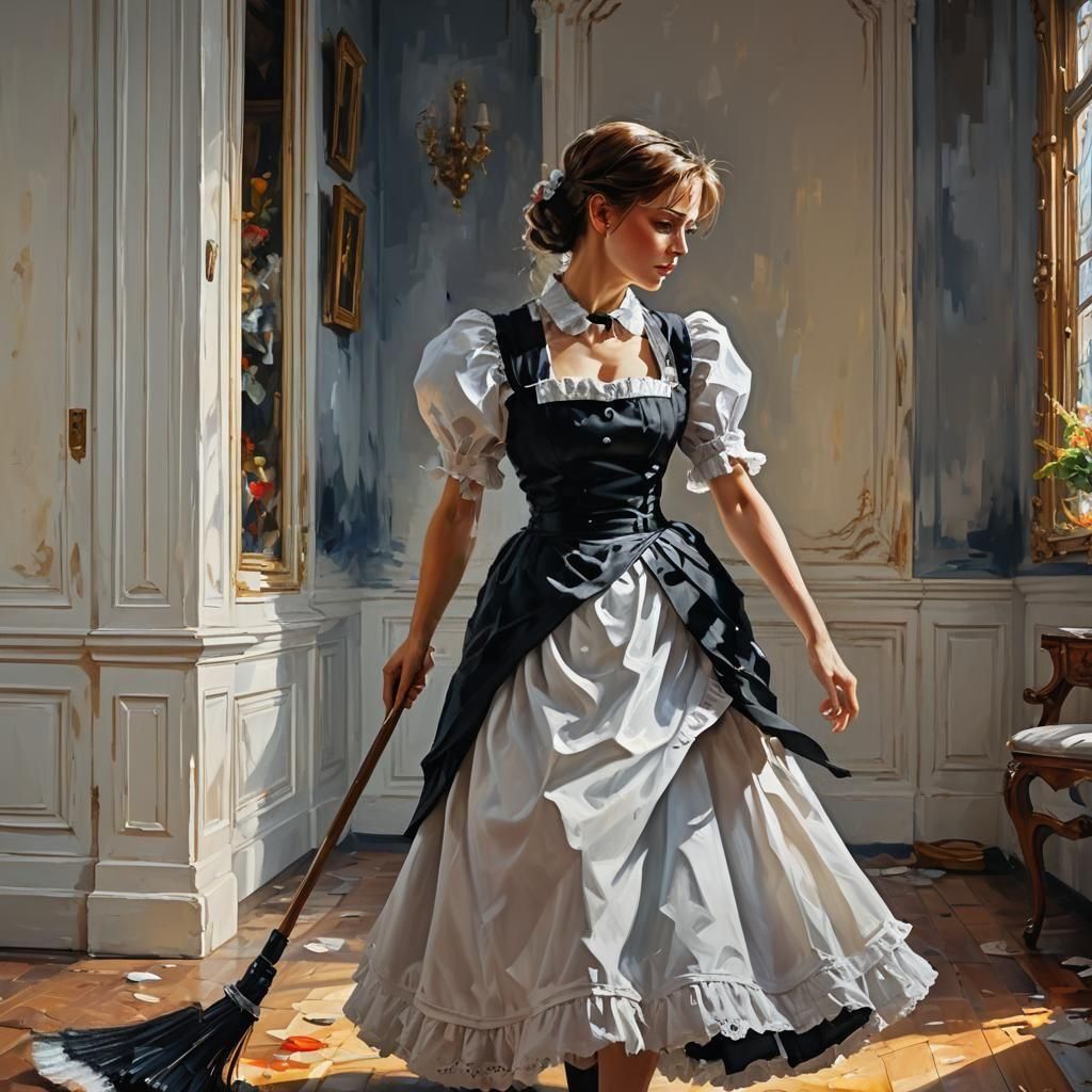 Sweeping Maid