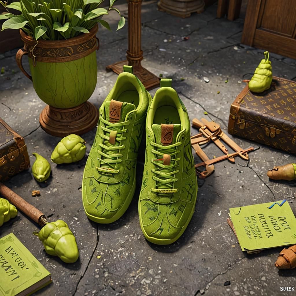 Shrek x Louis Vuitton Exclusive Collection: Louis Vuitton sn...