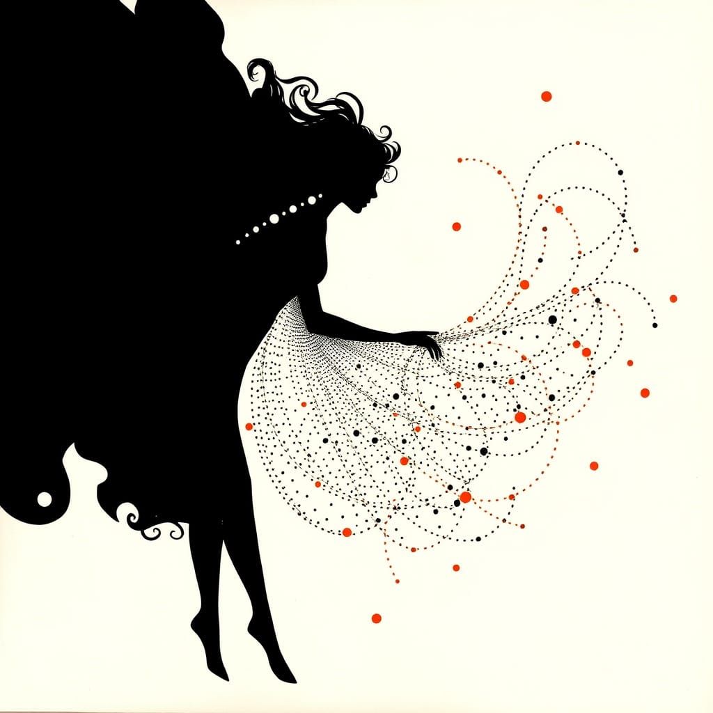 Surreal Goddess Transforms Shadow into Empowering Energy