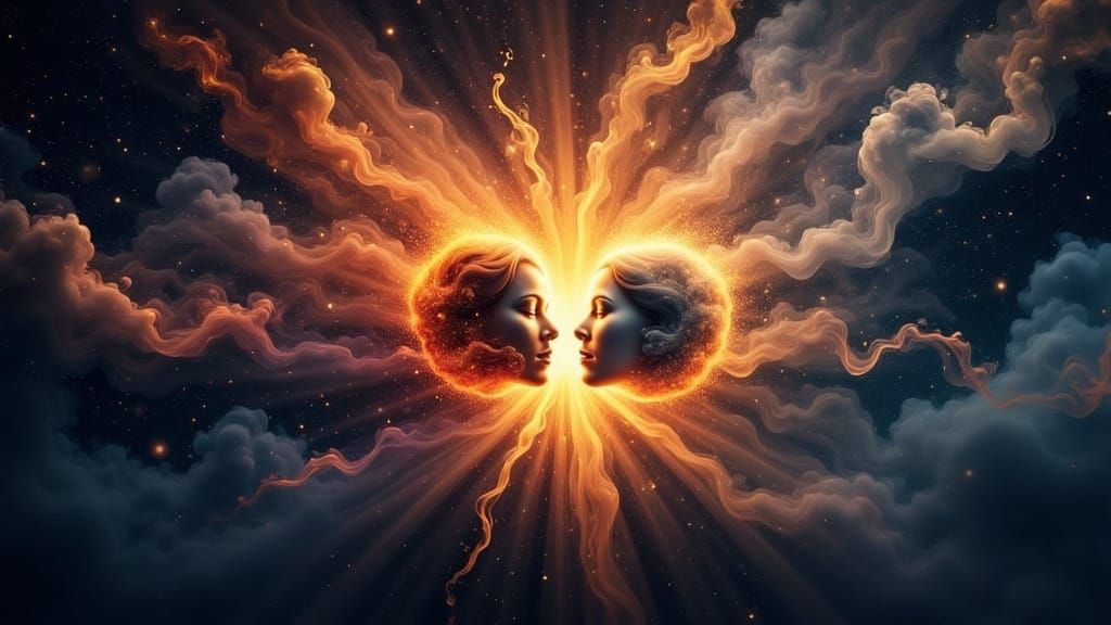 Cosmic Lovers in a Cataclysmic Union