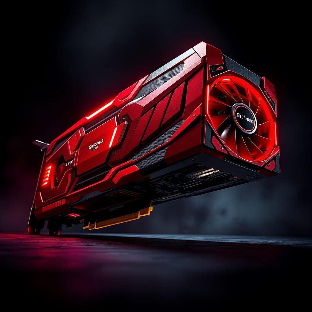 Gainward Geforce GTS 250: Red Power Graphics Card