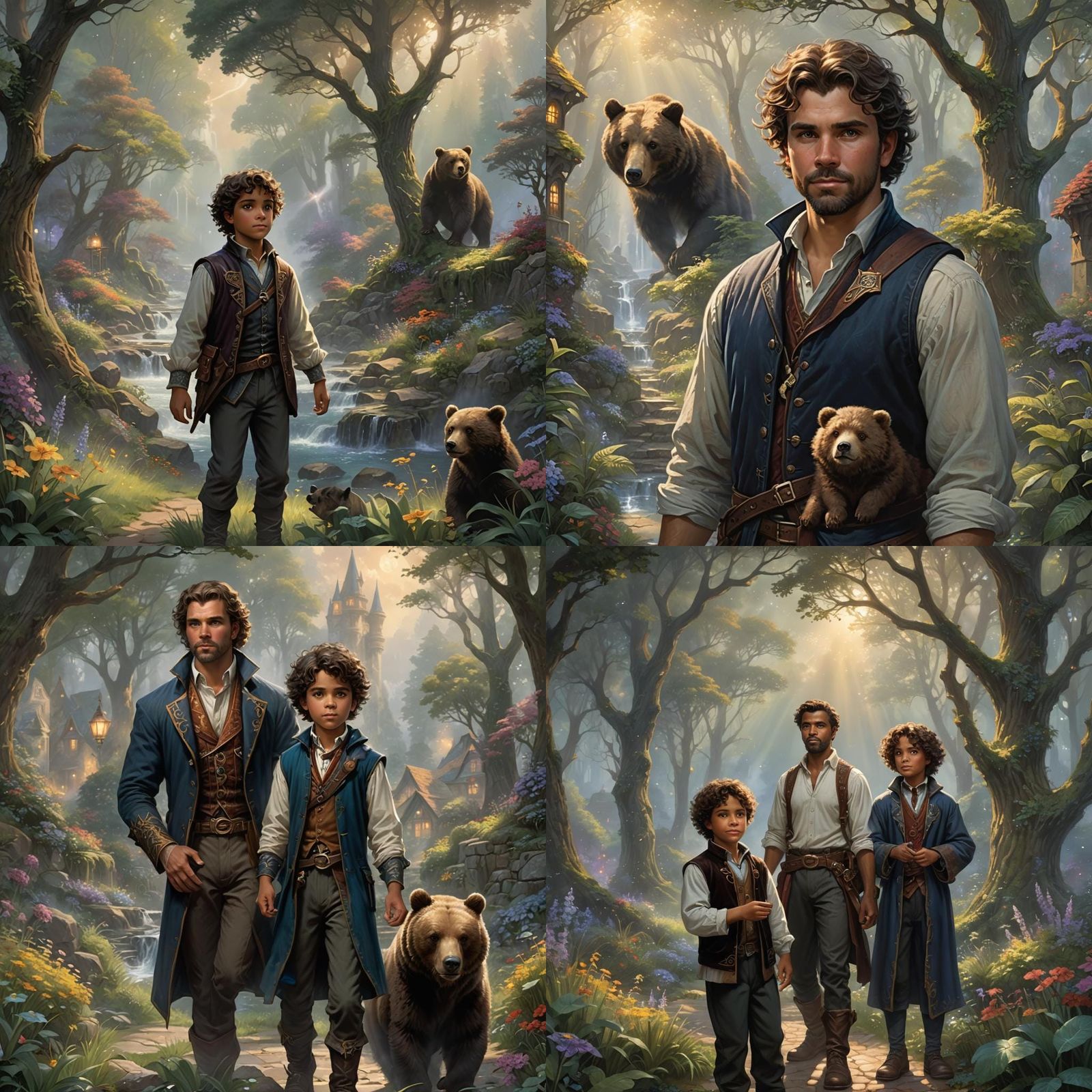 Ethereal Fantasy: Planeswalker Mage Family