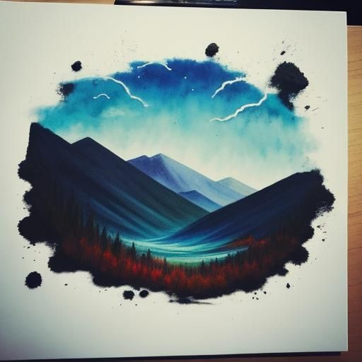 I like it when my art crawls out of the picture. It makes me...