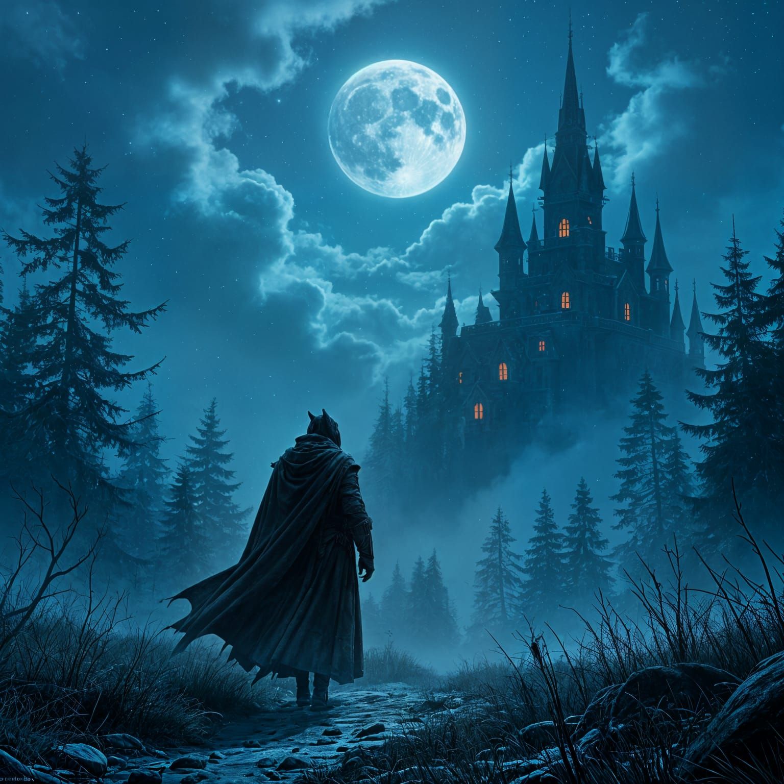 He stalks the wilds of the night