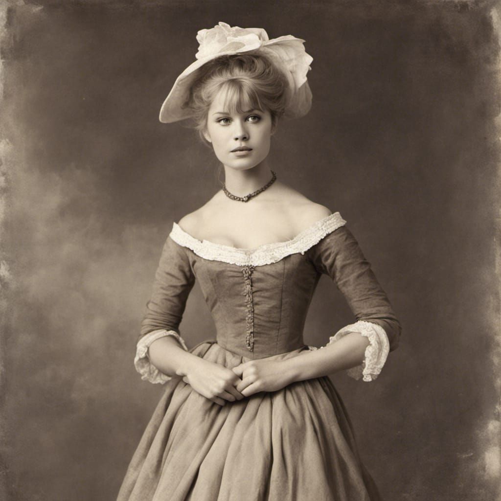 Regency Era Woman in Jane Austen Style