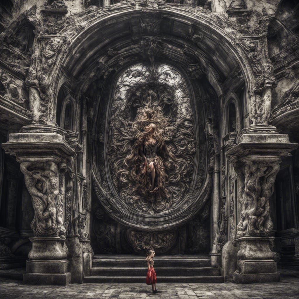 Hyperrealistic Portrait with Intricate Details in HDR