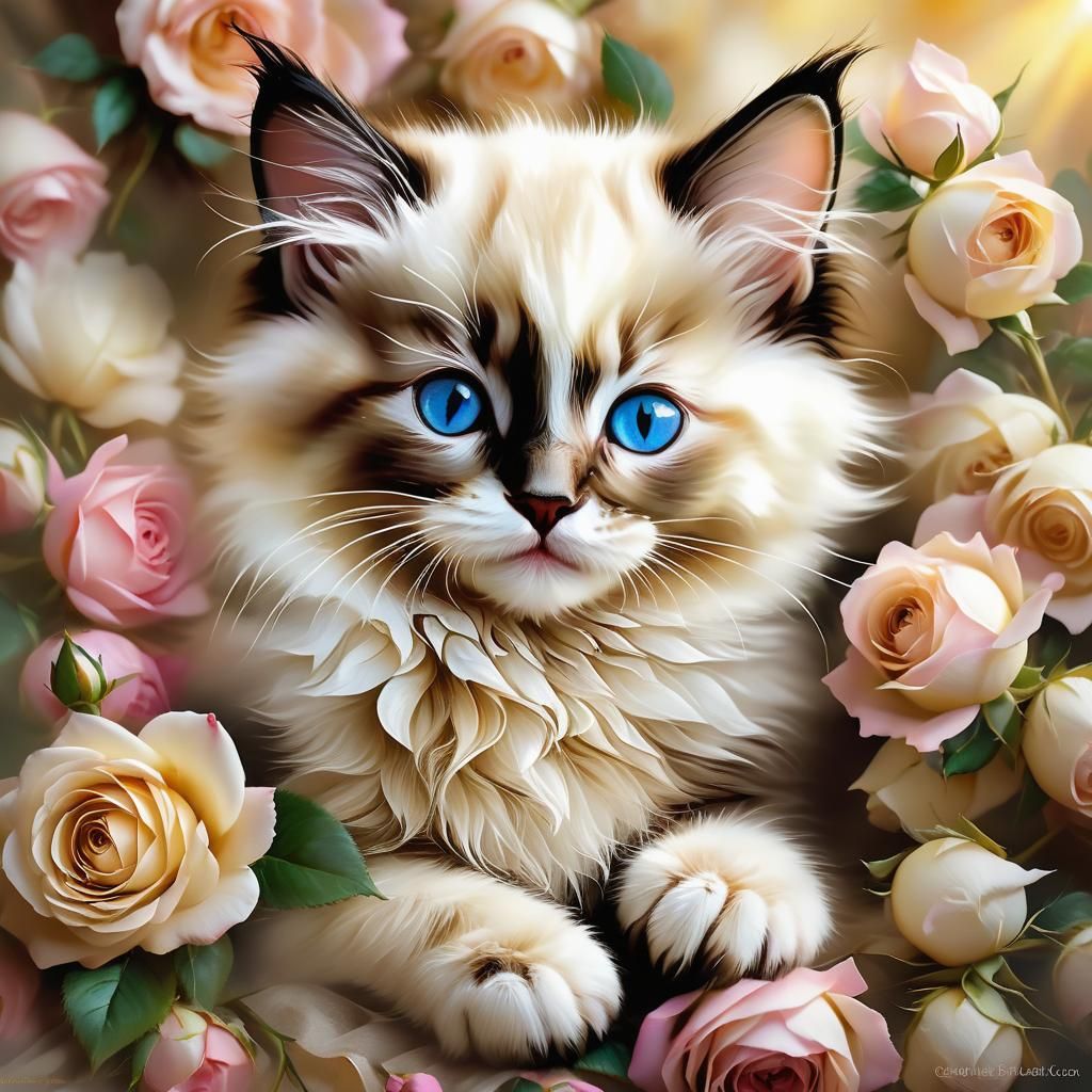 Rosebud Ragdoll Kitten