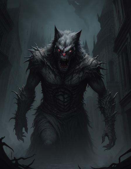 Horrific Pricolici: Undead Werewolf-Vampire Hybrid