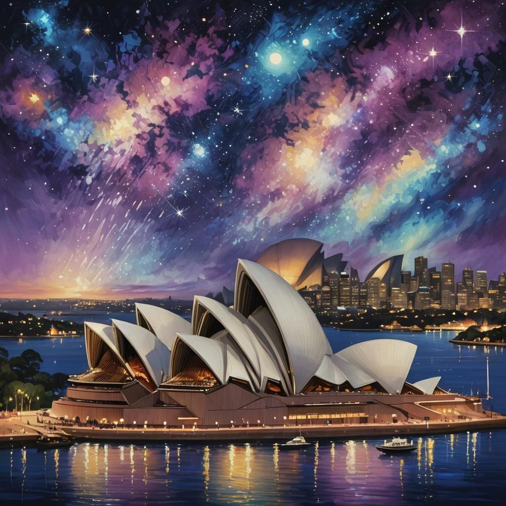 Sydney Opera House Fantasy Concept Art