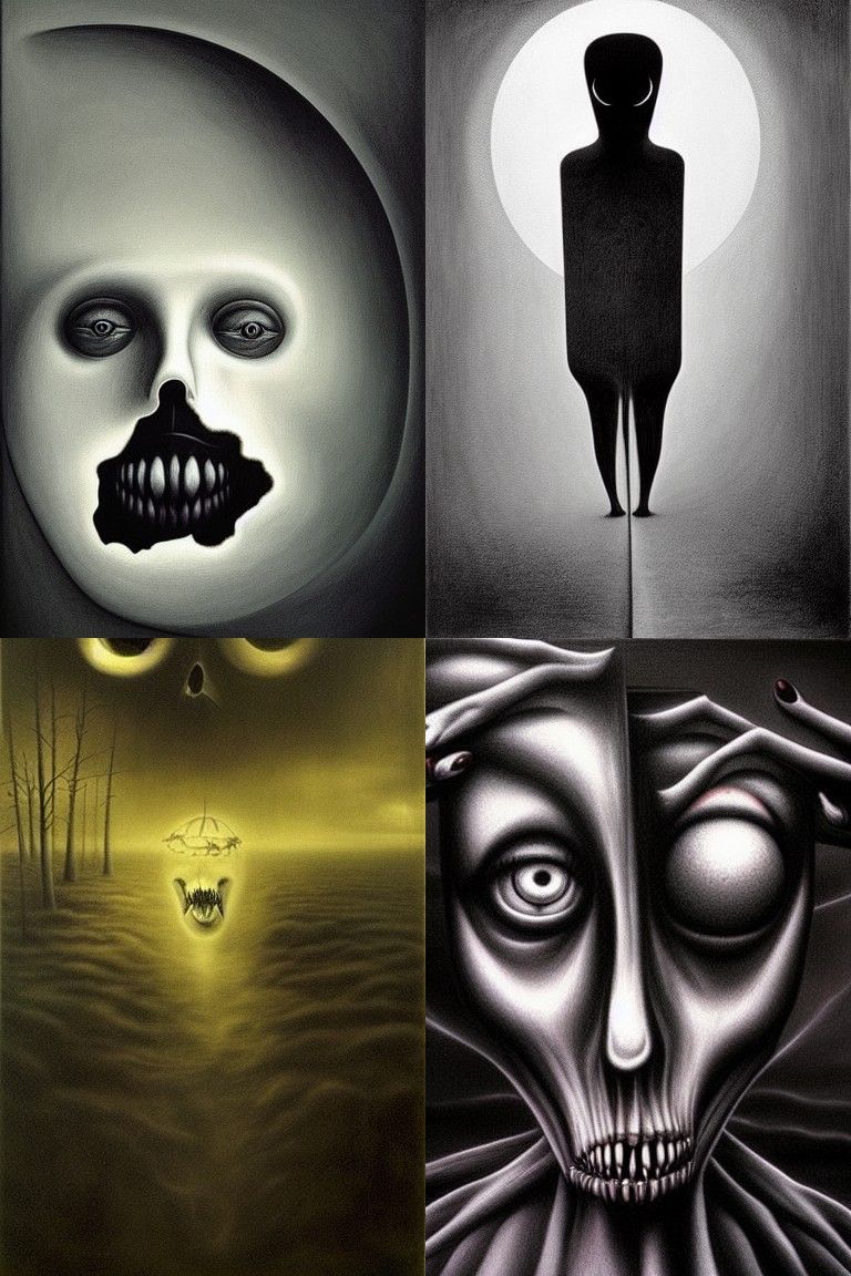 Dark Surrealism in Realistic Unreal Engine Render