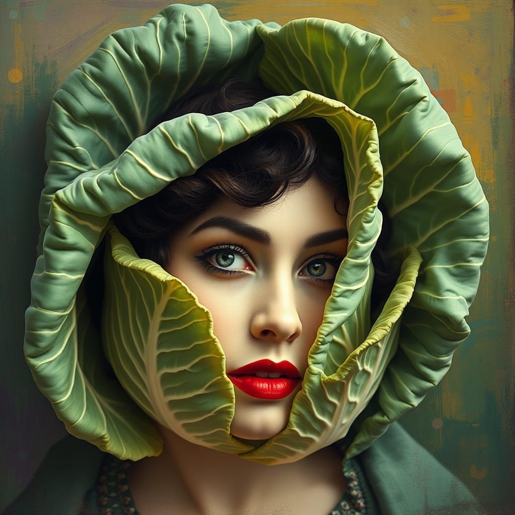 Cabbage Starlet: A Burtonesque Reimagining