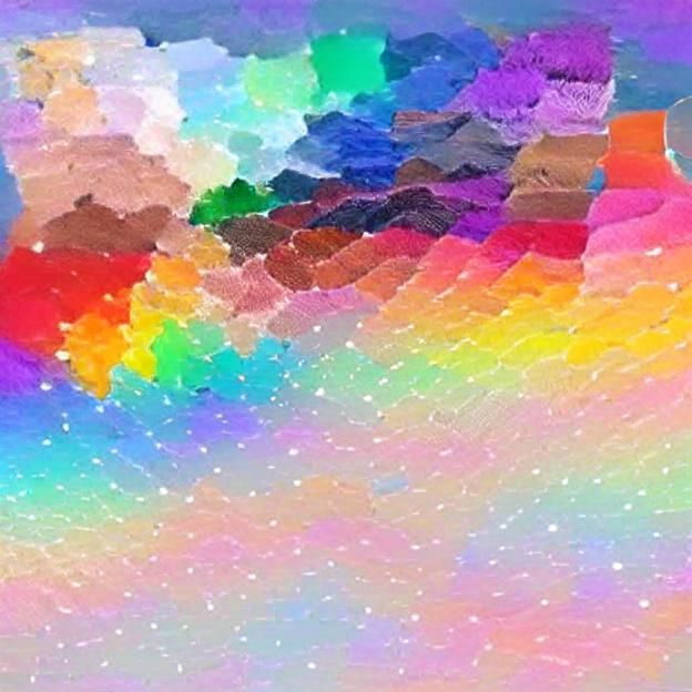 Infinite Spectrum: A Burst of Every Possible Color