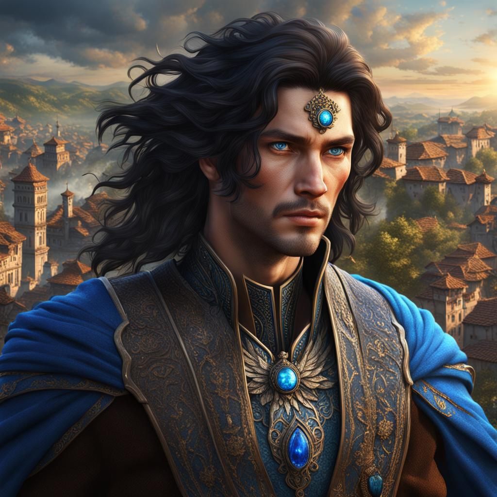 Dunav Bulgarians with Dark Hair and Blue Eyes