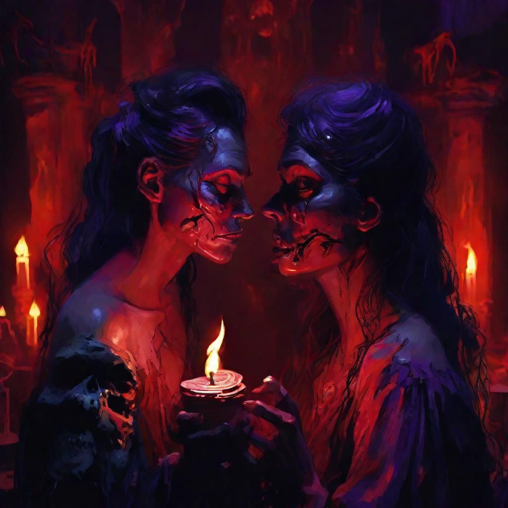 Eerie Dark Fantasy: Sisters of the Zombie Core