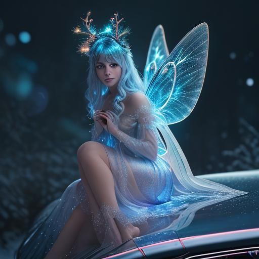 Bioluminescent Fairy-Tale Christmas on Tesla, Detailed Photo