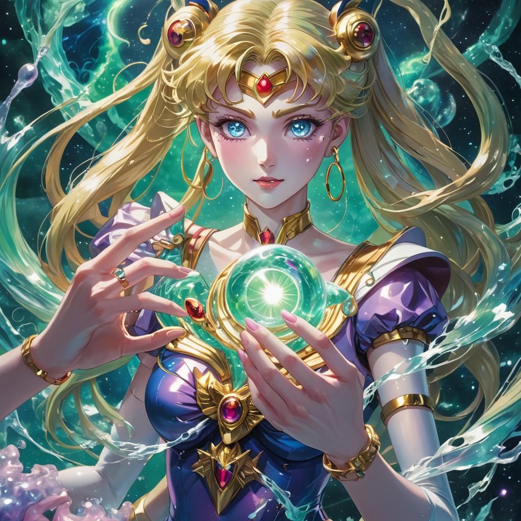 Sailor Moon and the Surreal Deep One Device