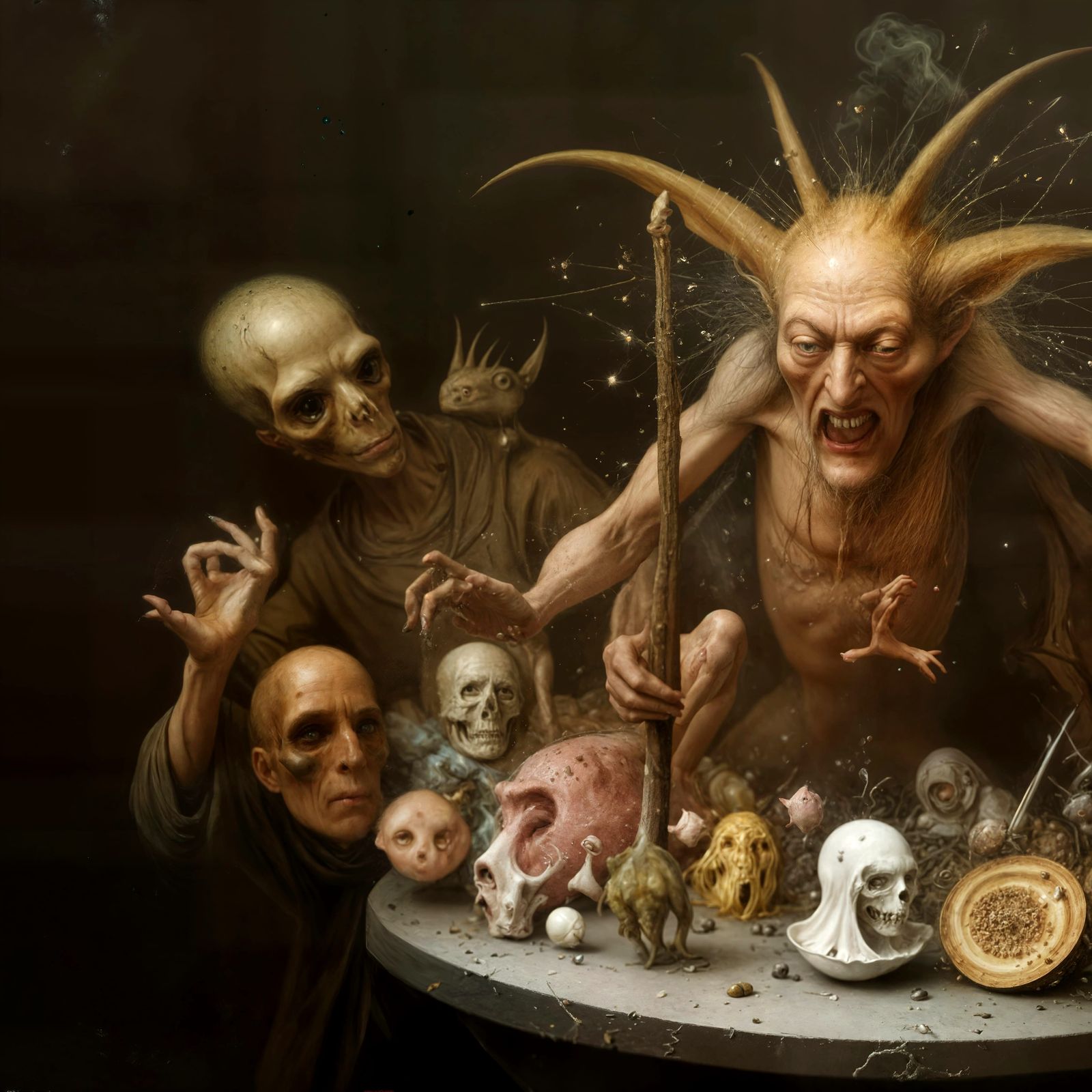 Incredibly Grumpy Shopkeeper - He's much like Gollum in that his 'objects' are somehow mystically linked to him and thus...