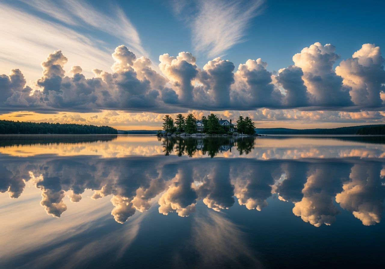 Still Waters Under A Cloudy Sky (#1096)