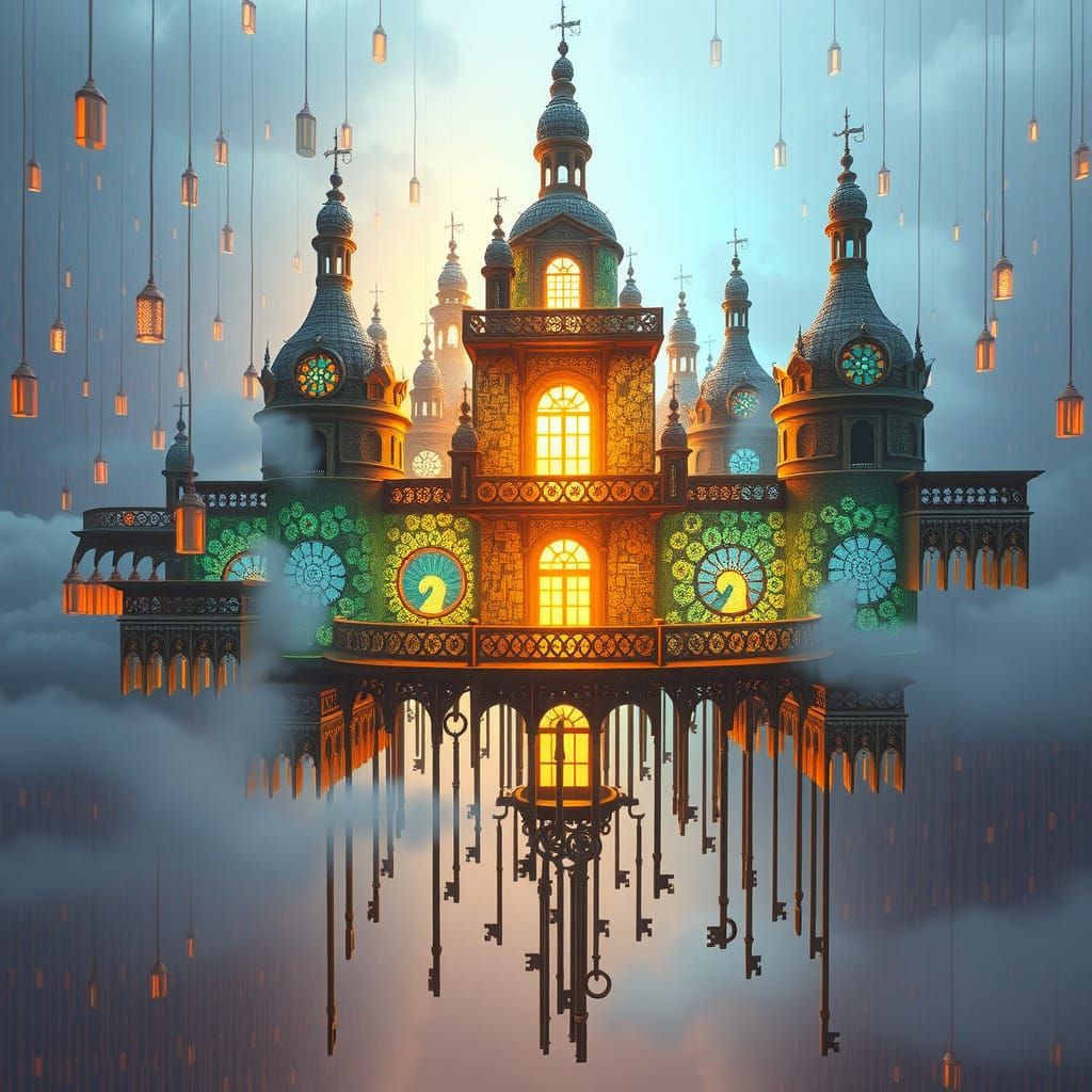 Ethereal Palace of Radiant Keys