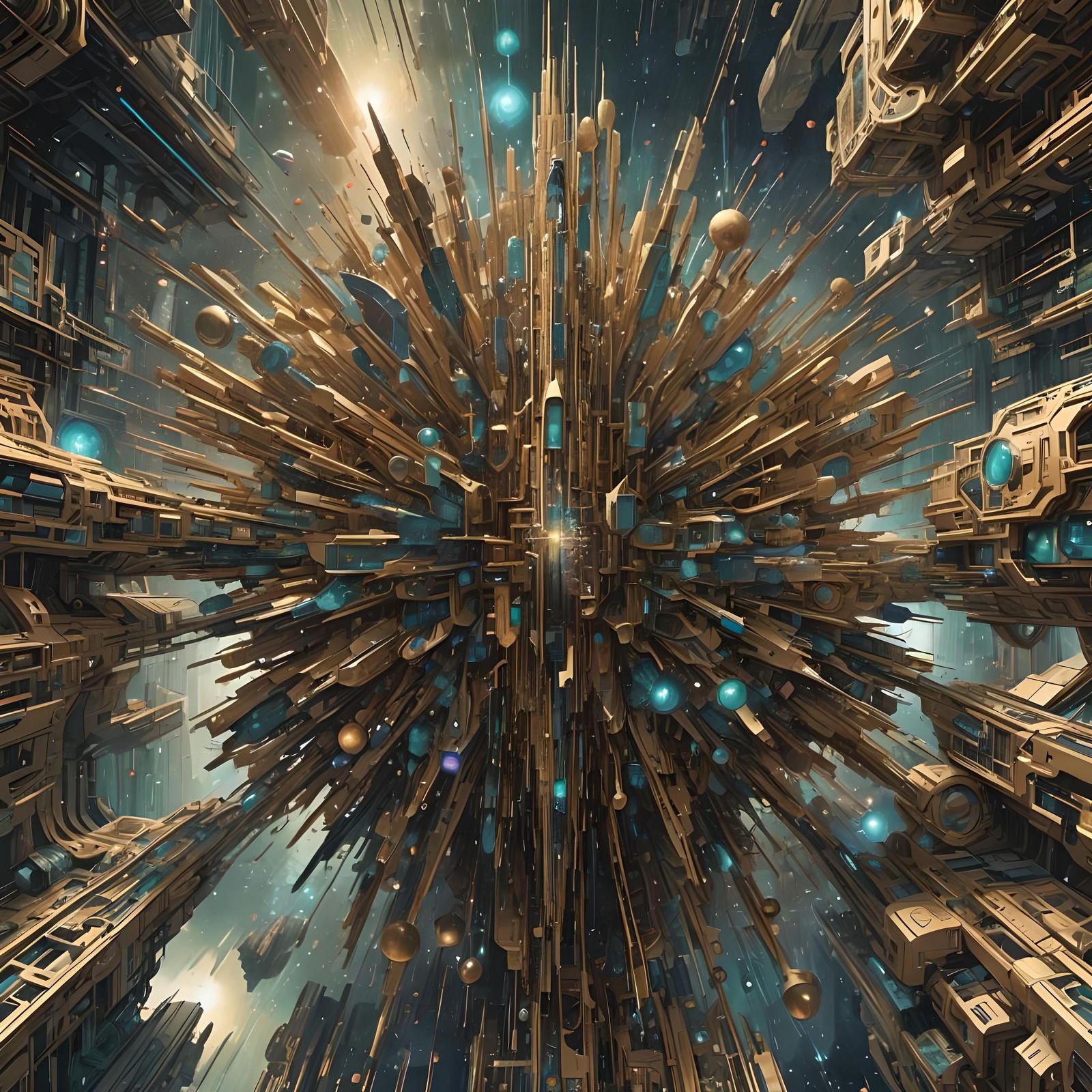 Dimensynthesis Visual Masterpiece Artwork