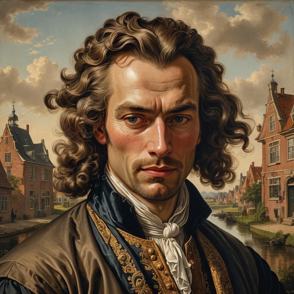 Dutch Golden Age Portrait of a Young Man