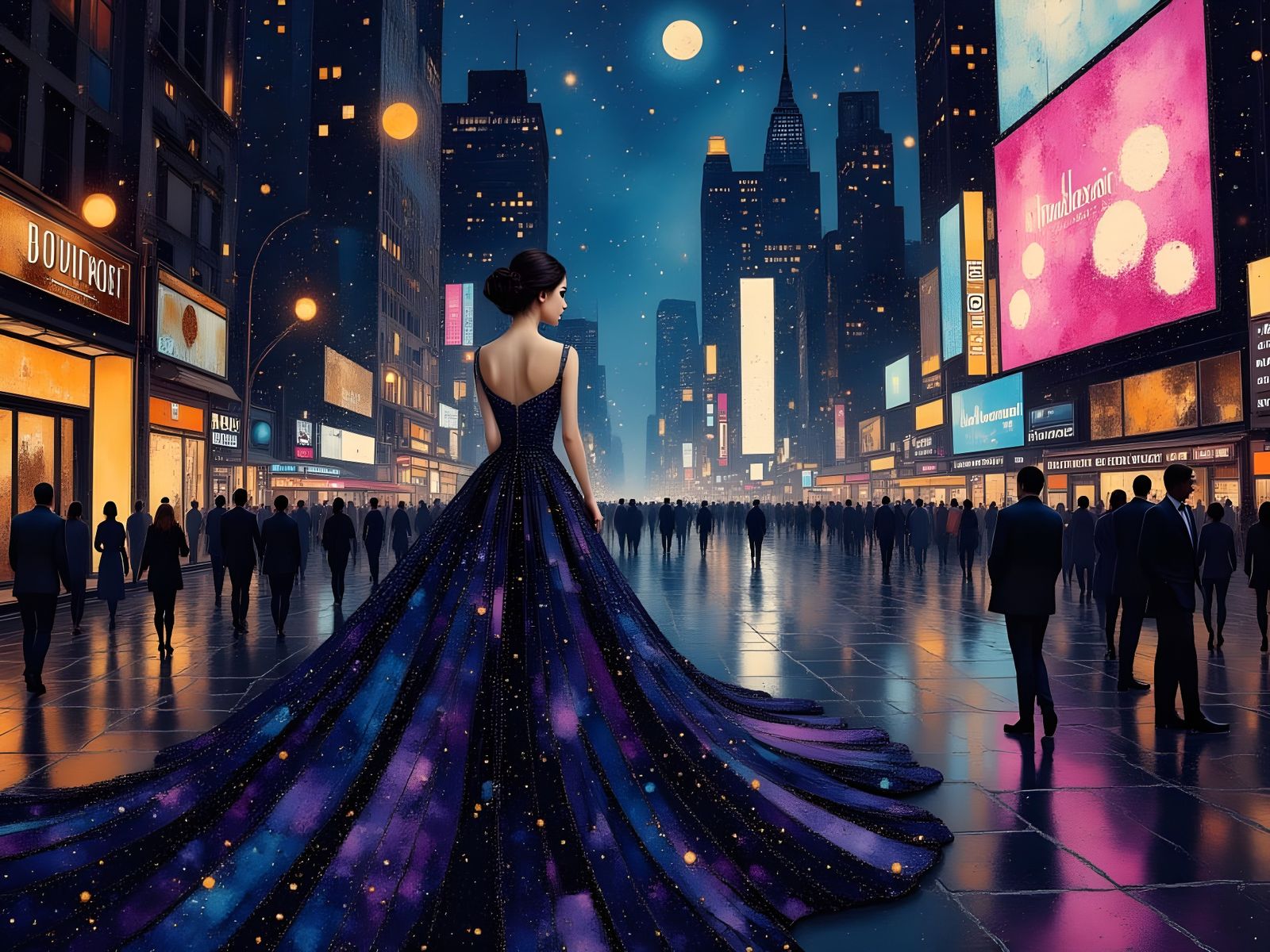 The lights of Broadway