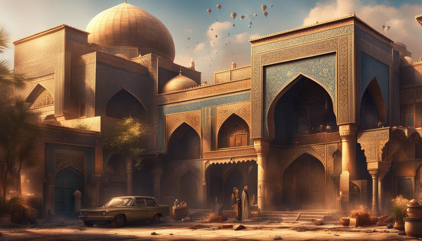 Iranian Street: Persian and Modern Architecture