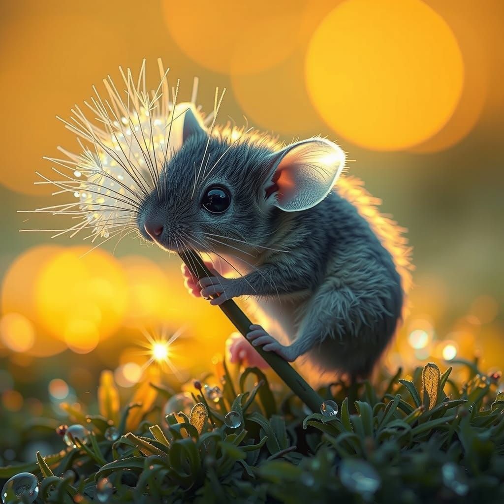 "Whiskerlight at Dawn"